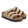 Birkenstock Florida Flex Platform Nubuck - Sandcastle